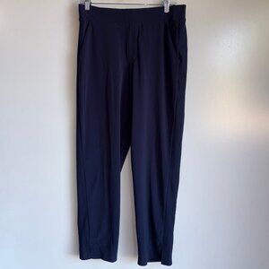 ATHLETA Brooklyn Ankle Pants Size 8 Navy Blue - EUC